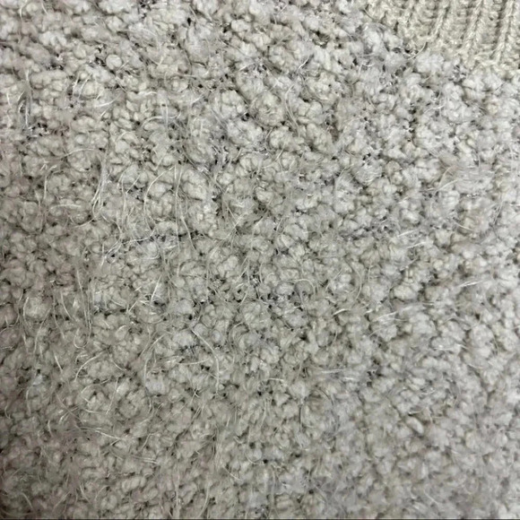 Torrid TAN POPCORN FUZZY TEDDY SWEATER Size 3X - Picture 5 of 7